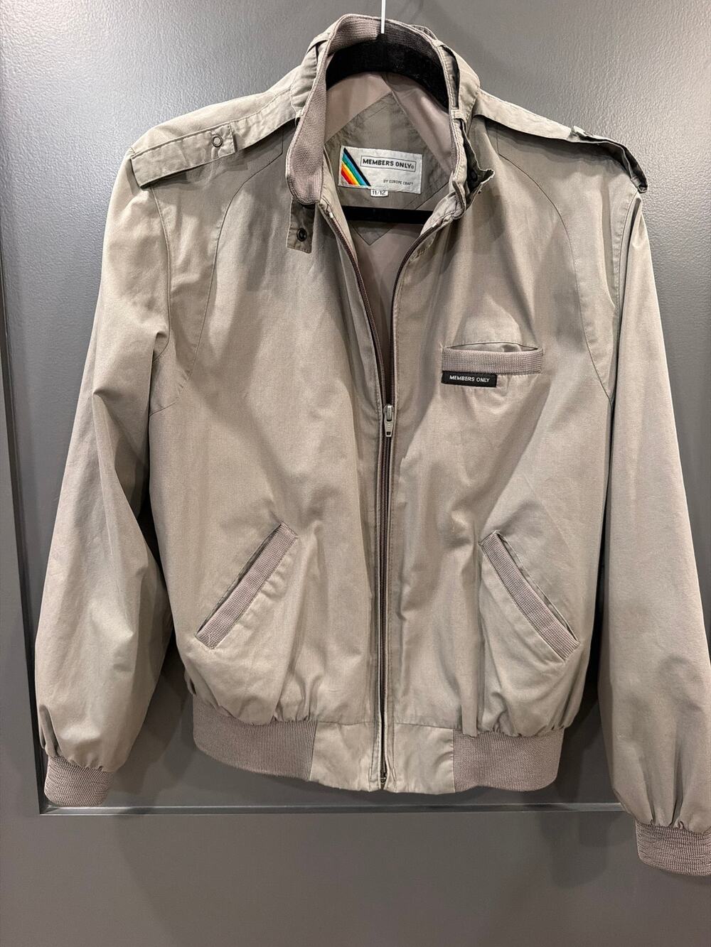 Vintage 80s Members Only Jacket, Barely Used